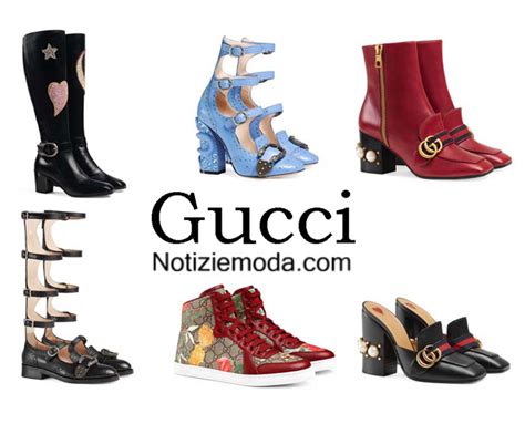 gucci moda scarpe autunno inverno 2017 18|gucci fall winter collection.